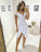 Josie Homecoming Dresses Off The Shoulder White CD2919