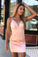 Jaqueline tight Homecoming Dresses homecoming dresses, short pink homecoming dresses CD2958