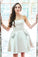 Homecoming Dresses Ivory Jazmin , Beaded , Strapless Hoco Dresses CD2976