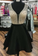 Black Kiera Homecoming Dresses Short With Beading CD3143