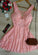 Cristina Lace Homecoming Dresses Pink Sexy Dress CD3521