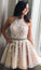 Formal Short Champagner Fashion Savanah Homecoming Dresses Lace Hoco Dresses 2022 CD3558