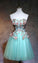 Ruth Homecoming Dresses TULLE LACE APPLIQUE SHORT CD3651