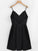 Black , Sweet Zaniyah 16 Dress, Homecoming Dresses Cute , Cocktail Dress CD3866