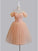 Short Vintage A-Line Homecoming Dresses Makena CD4609