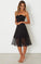 Black Sleeveless Party Homecoming Dresses Kyleigh CD4638