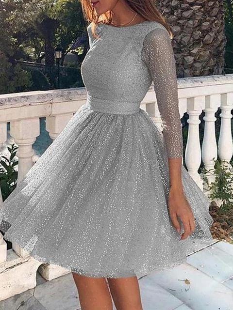 Sequin Party Evening Cocktail Homecoming Dresses Luz CD6411