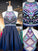 A-Line/Princess Sleeveless Scoop Beading Homecoming Dresses Chiffon Short/Mini Paityn Dresses
