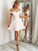 Homecoming Dresses Carlee A-Line/Princess Off-the-Shoulder Sleeveless Satin Short/Mini Dresses